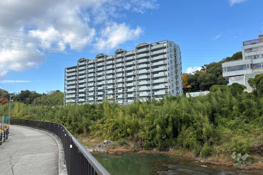 移瀬ガーデンハイツの遠景