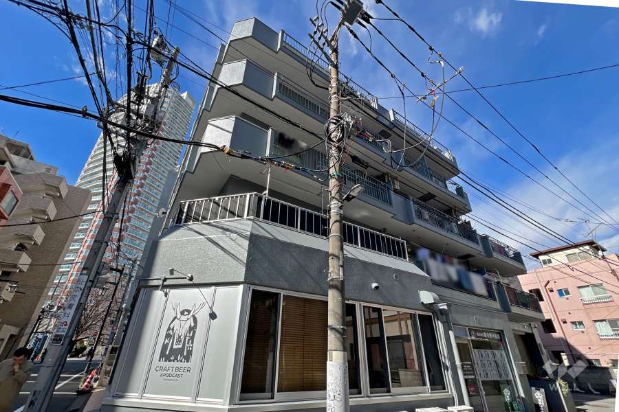 ドルミ東中野の外観（東側から）