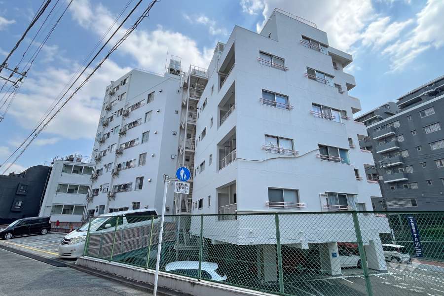 柏木ローズマンションの外観（北西側から）