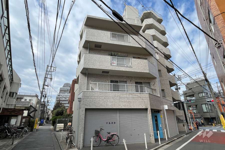 ルックハイツ北新宿壱番館の外観（東側から）