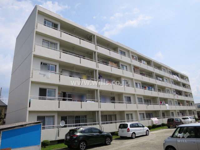 清和台ハイツの外観（南西側から）