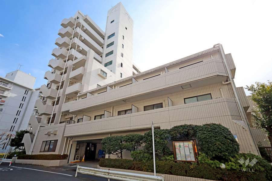 ストーク北新宿の外観（北西側から）