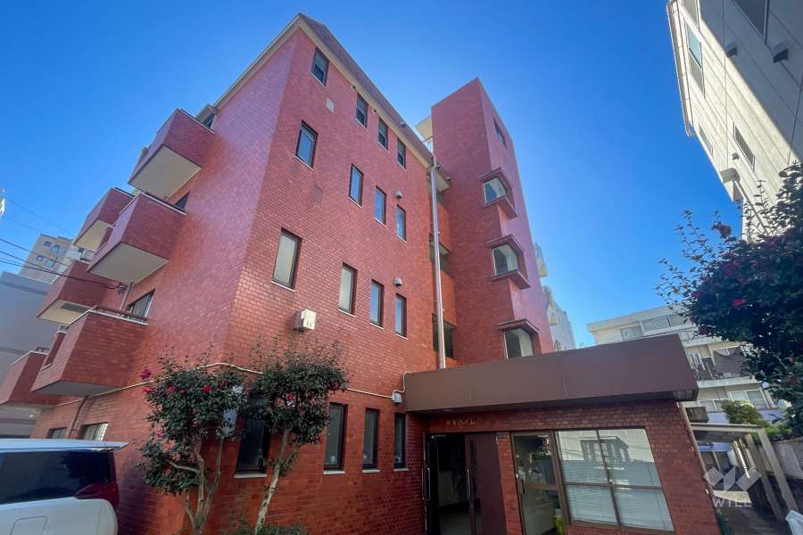 新幸ハイムの外観（北東側から）