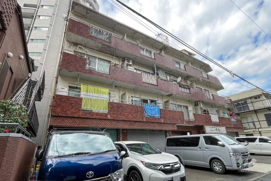 パレスのはらの外観（南東側から）