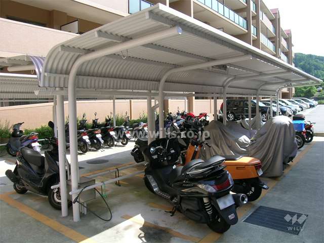 バイク置き場