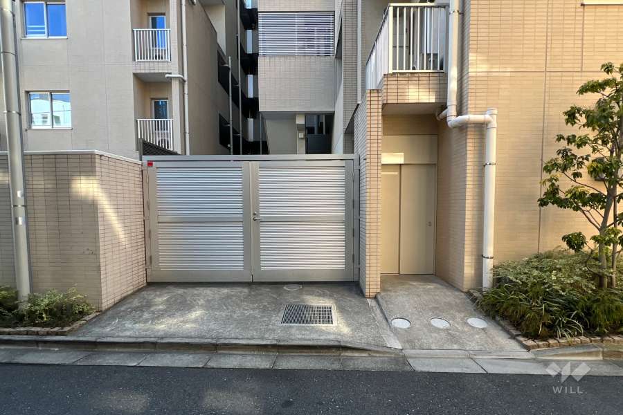 駐輪場の出入り口　