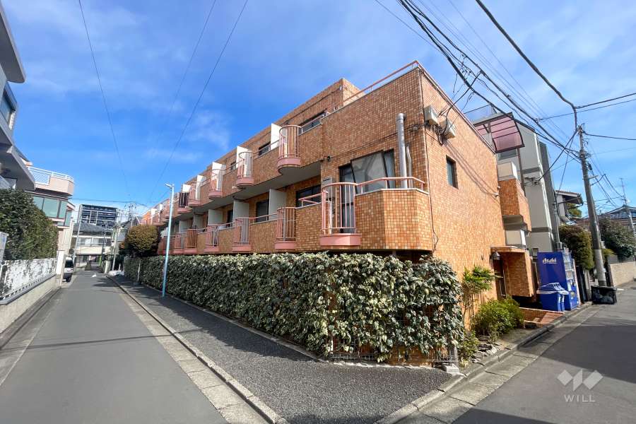 グレイス阿佐ヶ谷の外観（南西側から）