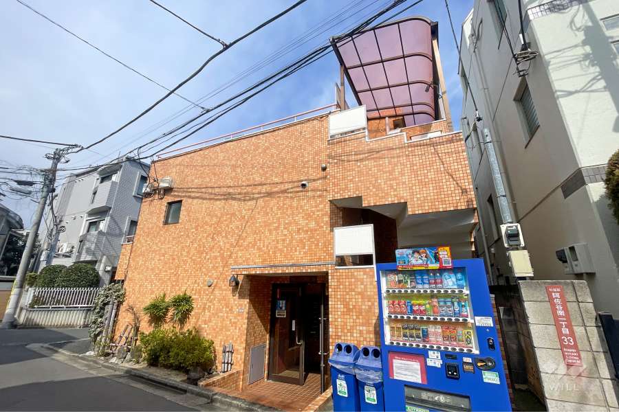 グレイス阿佐ヶ谷の外観（南東側から）