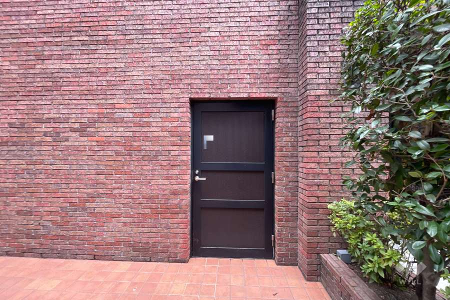 駐輪場の出入り口