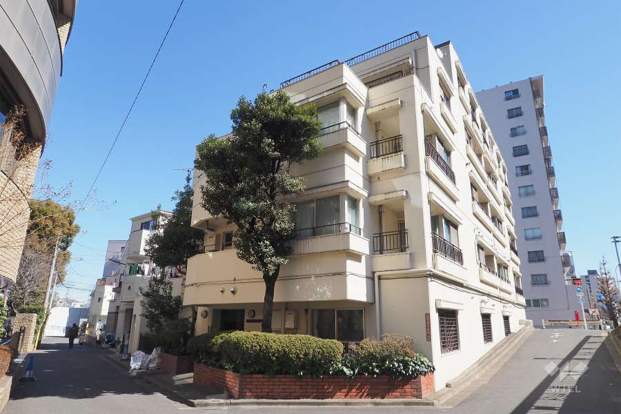 ローズハイツ荻窪の外観（西側から）