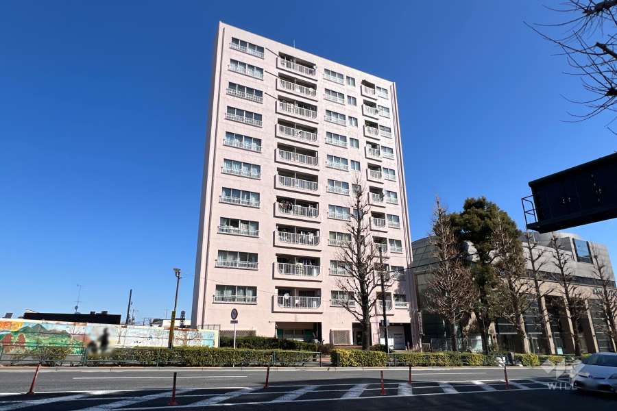 エントピア第3荻窪の外観（南西側から）