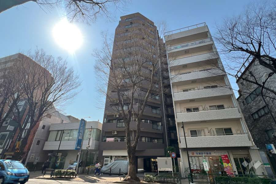 藤和シティホームズ阿佐ヶ谷駅前の外観（東側から）