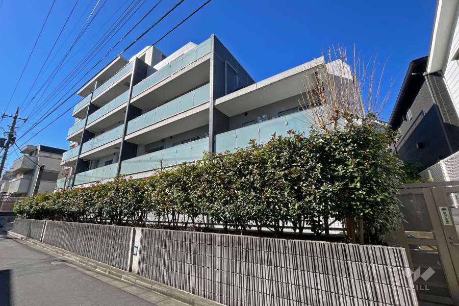 シェフルール阿佐ヶ谷の外観（北東側から）