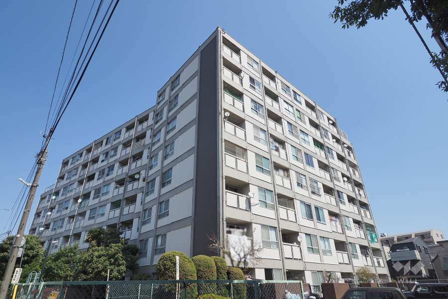 阿佐ヶ谷コーポラスの外観（南西側から）