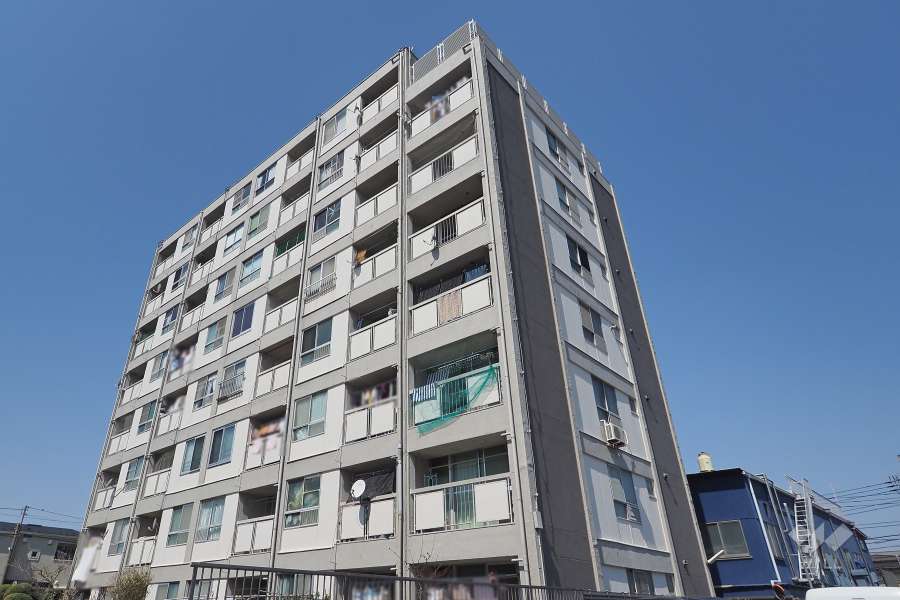 阿佐ヶ谷コーポラスの外観（南東側から）