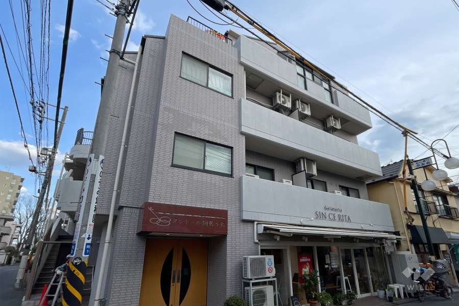 クレドール阿佐ヶ谷の外観（北西側から）