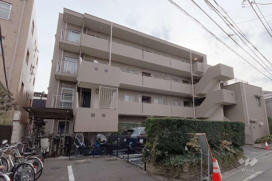阿佐ヶ谷パークハウスの外観（北東側から）