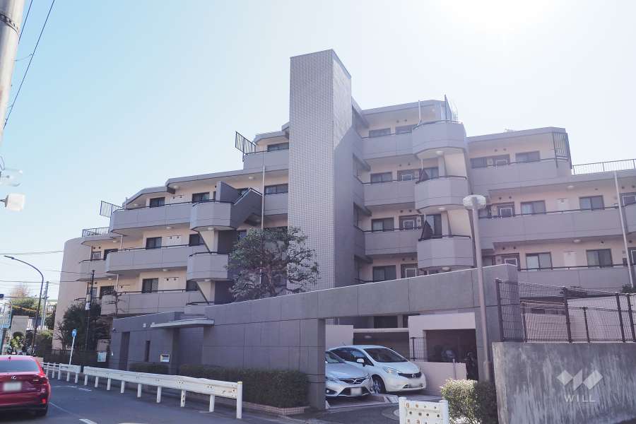 井草パークハウスの外観（北西側から）