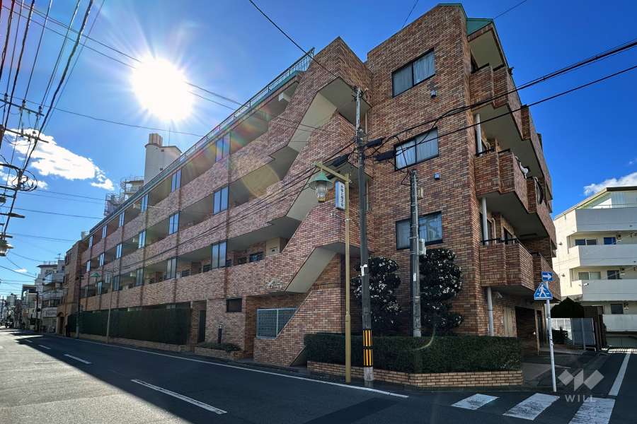 パルメゾン杉並の外観（北東側から）