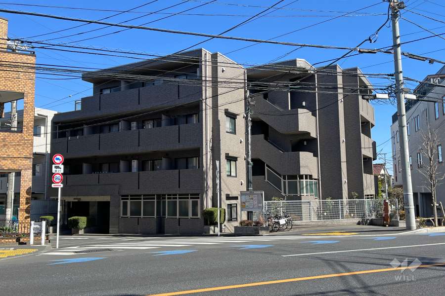 ルーブル永福町弐番館の外観（南西側から）