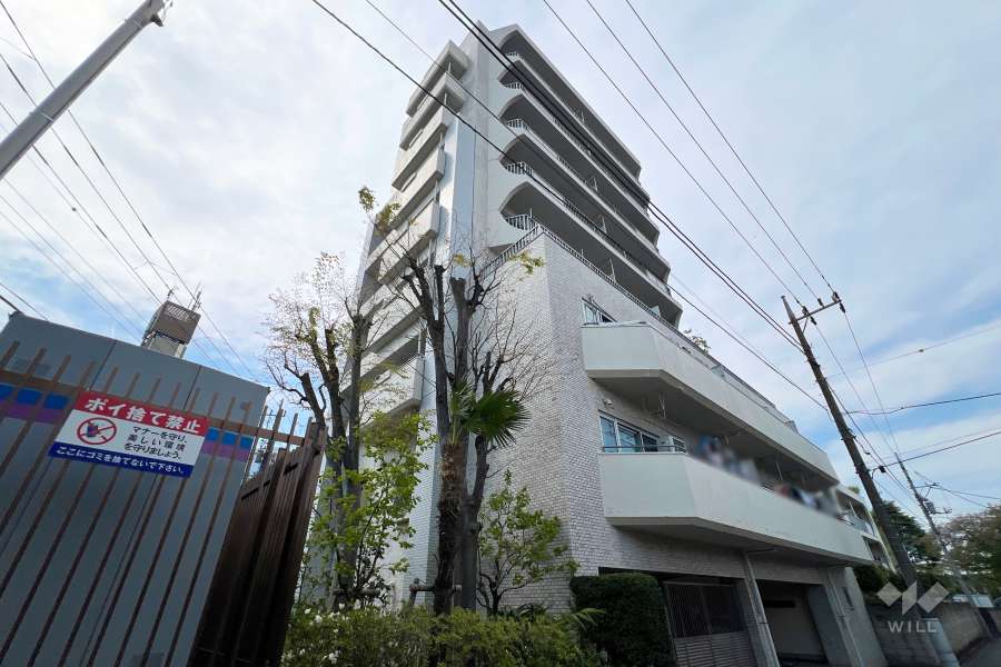 サンハイツ永福町の外観（南東側から）