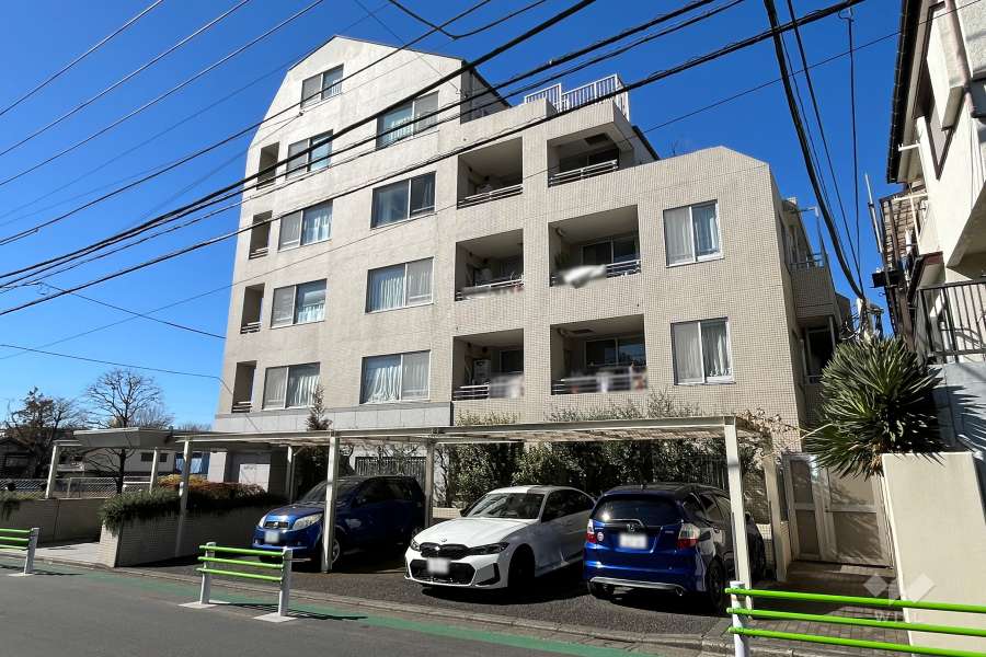 ラコント永福の外観（北東側から）