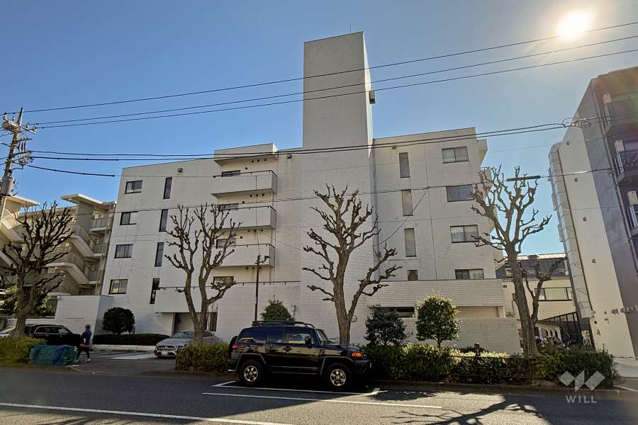 パレス永福の外観（北西側から）