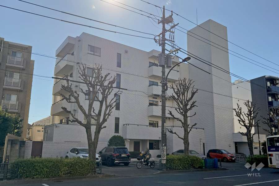 パレス永福の外観（北東側から）