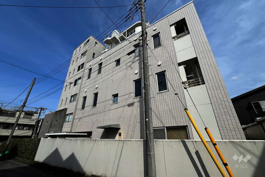 グランドメゾン永福町の外観（南西側から）