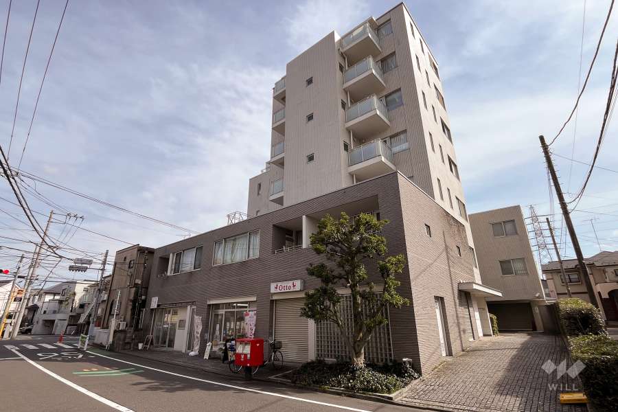 グランドメゾン永福町の外観（北西側から）
