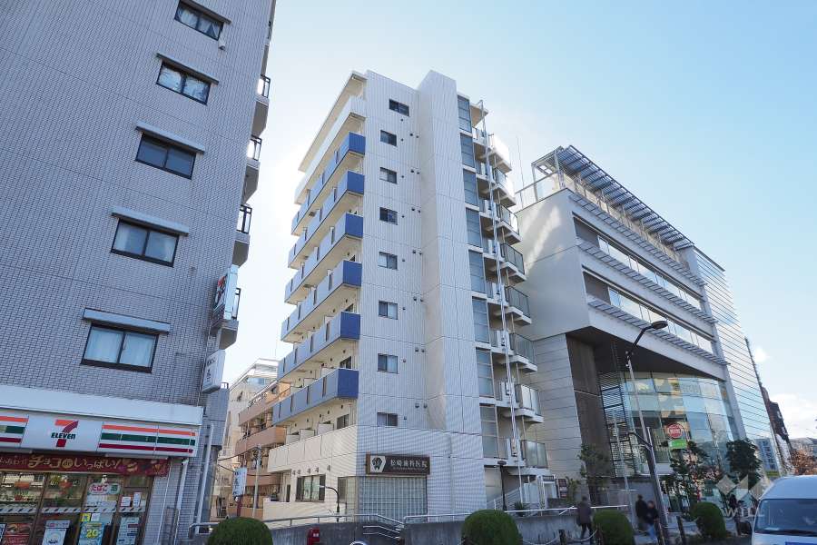 グランヴァン荻窪２の外観（北東側から）