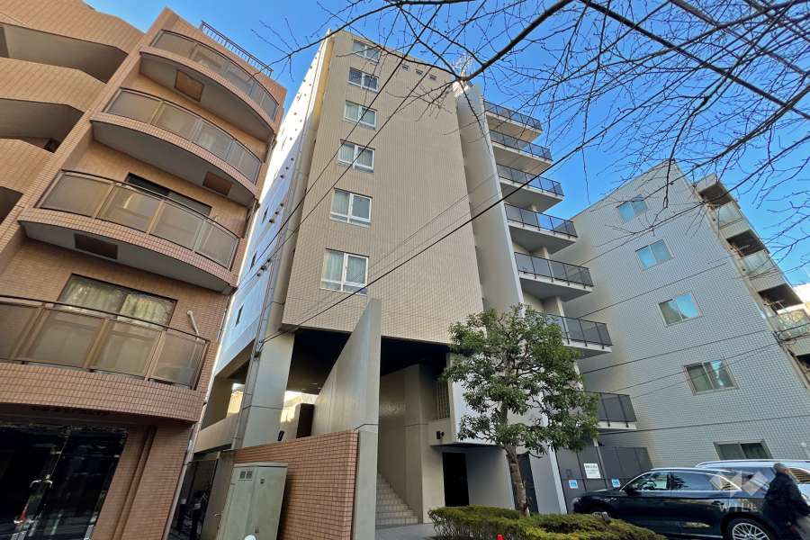 グランドメゾン荻窪の外観（北東側から）