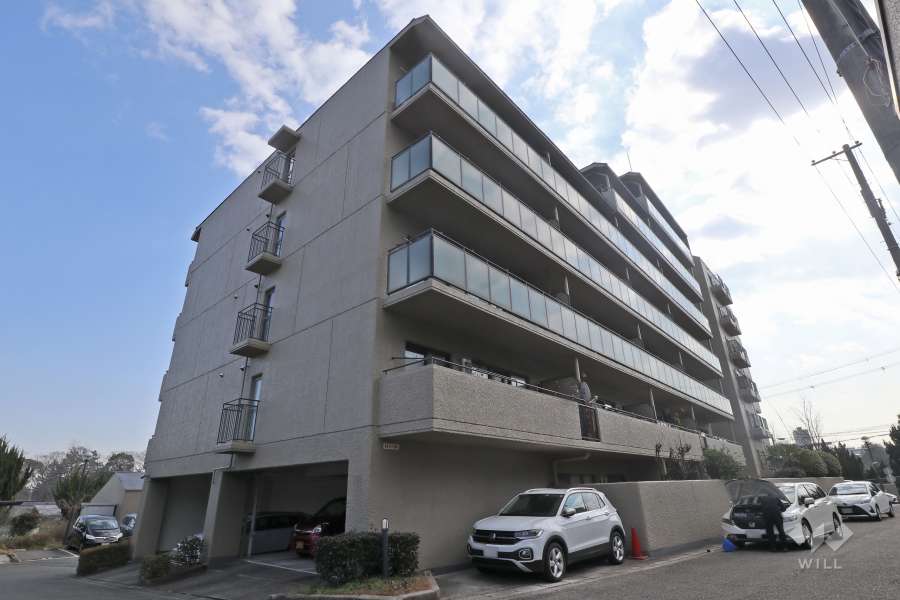 サンヴェール逆瀬川2番館の外観（北西側から）