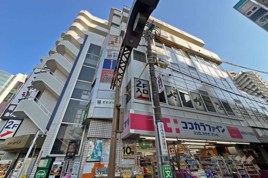 グローリア荻窪の外観（北西側から）