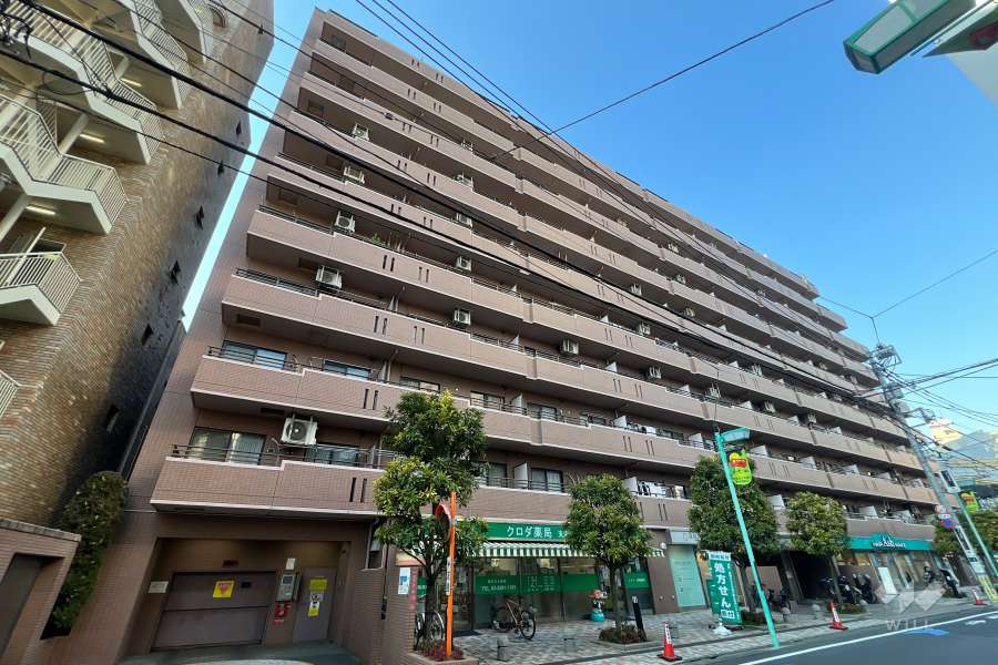 藤和シティホームズ荻窪駅前の外観（南側から）