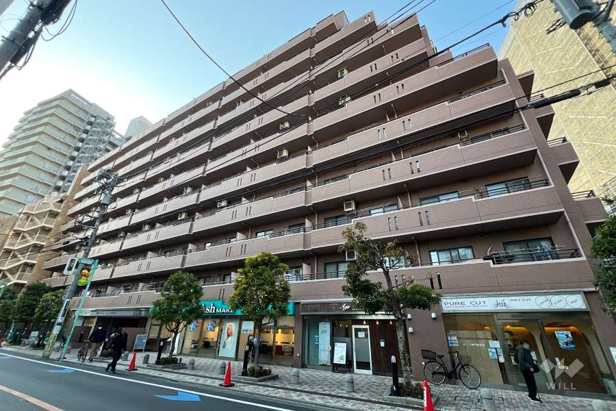 藤和シティホームズ荻窪駅前の外観（南東側から）