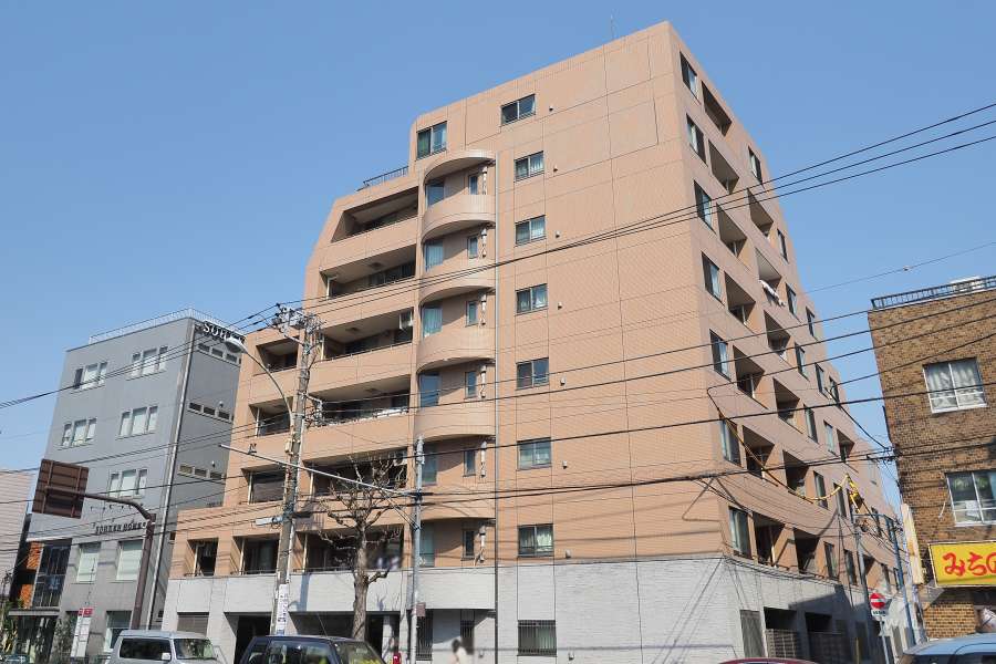 ラヴォア荻窪の外観（南西側から）