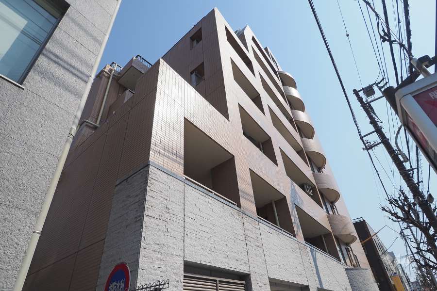 ラヴォア荻窪の外観（北西側から）