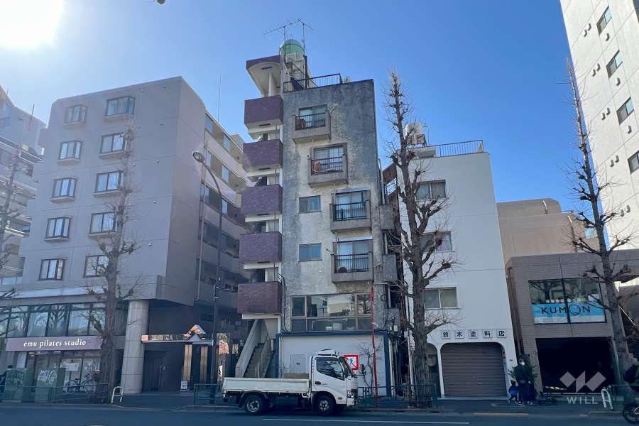 サンライズ荻窪（荻窪3丁目）の外観（北側から）