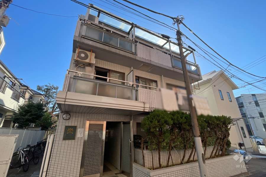 エミグラント下井草の外観（北西側から）