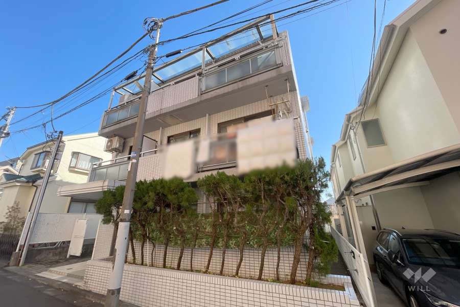 エミグラント下井草の外観（南西側から）