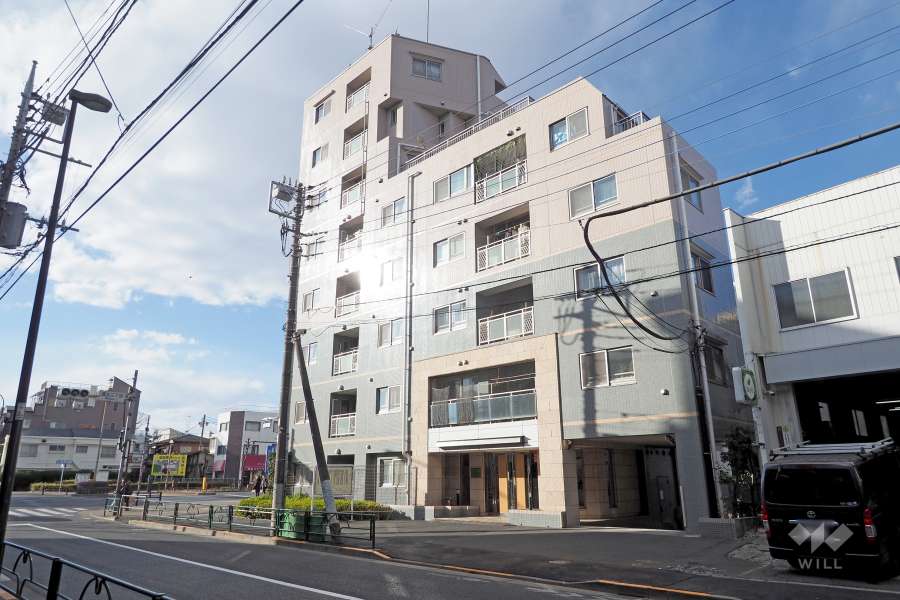 ヴェルリーフ杉並井荻の外観（南東側から）