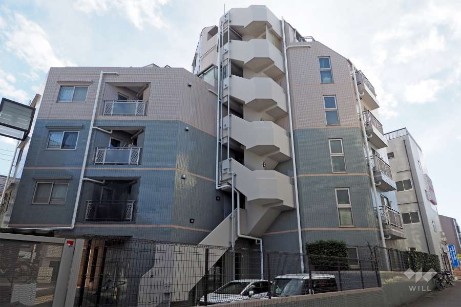 ヴェルリーフ杉並井荻の外観（北東側から）