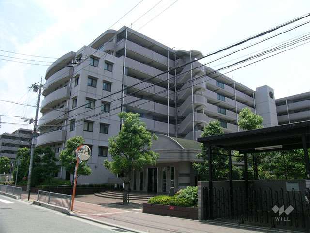 エンゼルハイムパークステージ2番館の外観（北西側から）