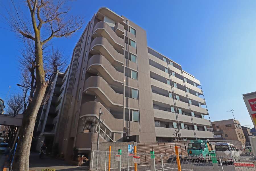 日神デュオステージ桜上水の外観（北西側から）