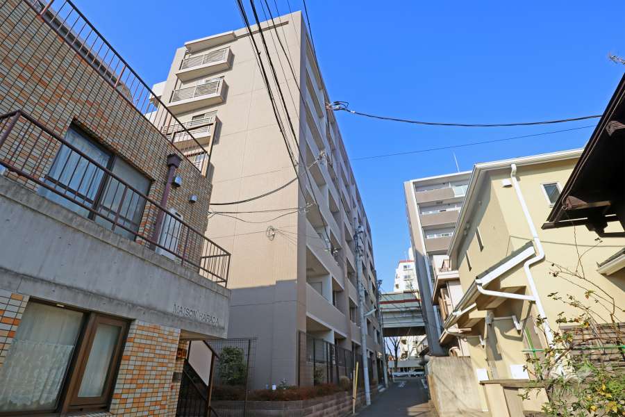 日神デュオステージ桜上水の外観（南東側から）