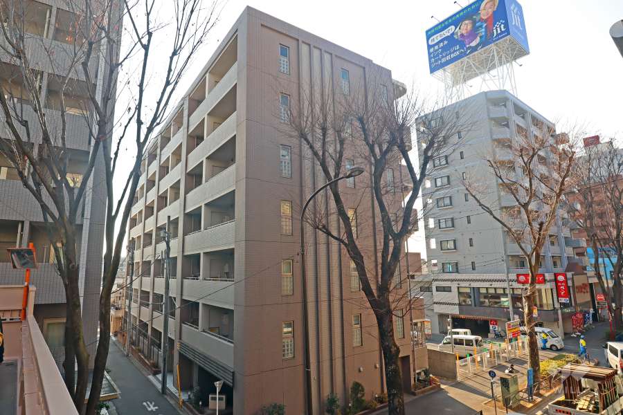 日神デュオステージ桜上水の外観（北東側から）