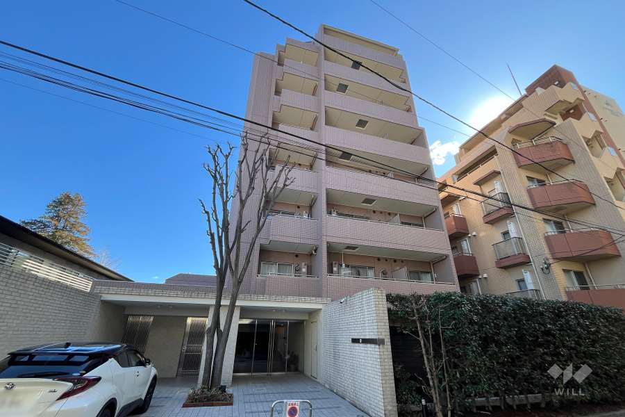 イーリスコート桜上水の外観（北西側から）