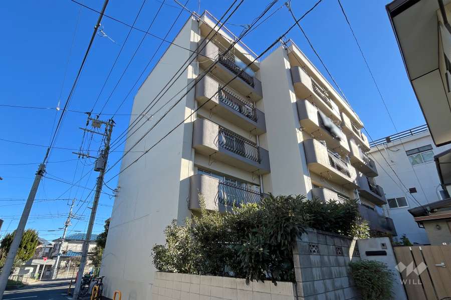 下高井戸ハイムの外観（南西側から）