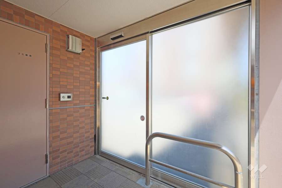 駐輪場の出入り口